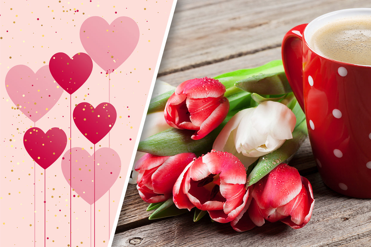 Tassen bedrucken als individuelles Geschenk zum Valentinstag - hotmugs.de