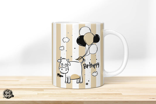 Bee Happy - Moo - Die Tassendruckerei - Hotmugs.de
