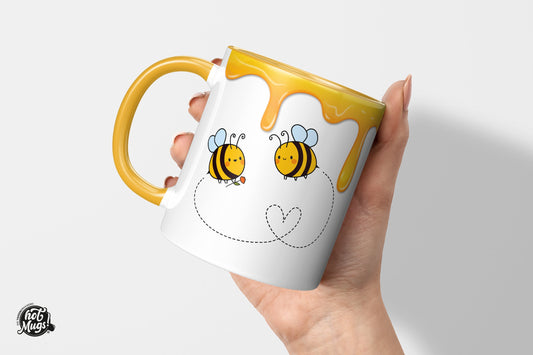 Bee in love - Die Tassendruckerei - Hotmugs.de