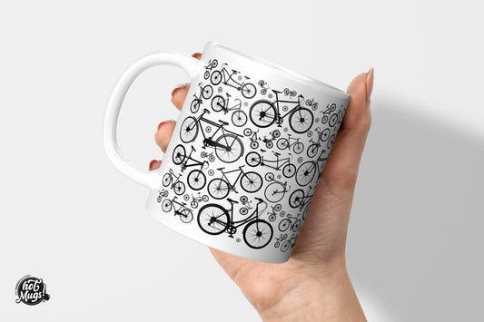 Bikes, Bikes, Bikes – Die Fahrrad-Tasse - Die Tassendruckerei - Hotmugs.de