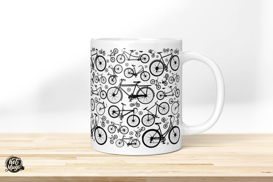 Bikes, Bikes, Bikes – Die Fahrrad-Tasse - Die Tassendruckerei - Hotmugs.de