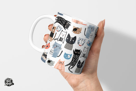 Cats Doodle - Die Tassendruckerei - Hotmugs.de