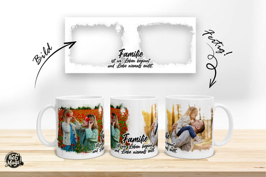 Familie - Fototasse - Die Tassendruckerei - Hotmugs.de