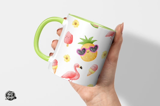 Flamingo & Ananas - Die Tassendruckerei - Hotmugs.de
