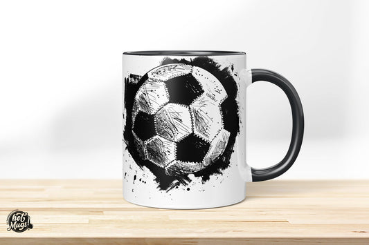 Fußball-Scribble - Die Tassendruckerei - Hotmugs.de