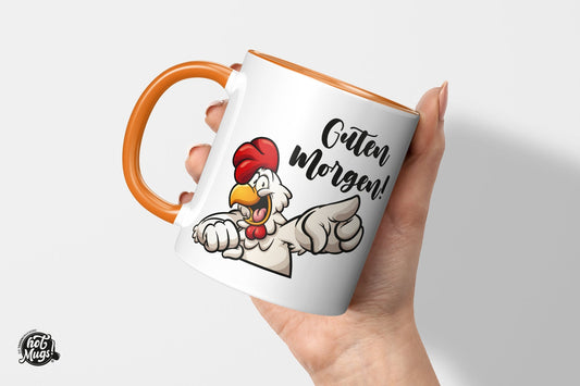 Guten Morgen Gockel - Die Tassendruckerei - Hotmugs.de