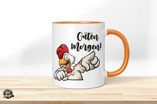 Guten Morgen Gockel - Die Tassendruckerei - Hotmugs.de
