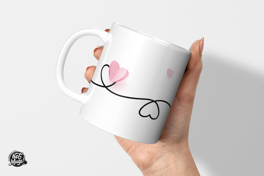 Herzlinie - Die Tassendruckerei - Hotmugs.de