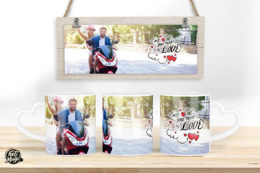 Herztasse » Dein Design! - Die Tassendruckerei - Hotmugs.de