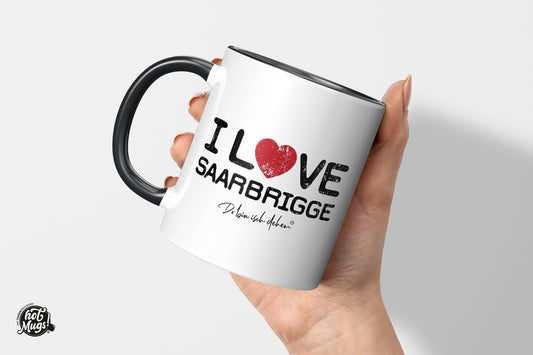 I love Saarbrigge - Die Tassendruckerei - Hotmugs.de