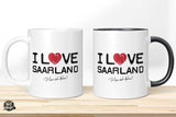 I love Saarland - Die Tassendruckerei - Hotmugs.de