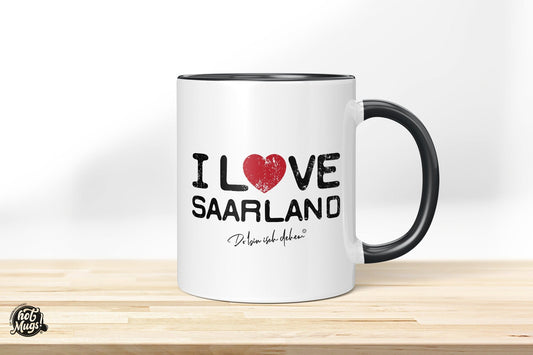 I love Saarland - Die Tassendruckerei - Hotmugs.de