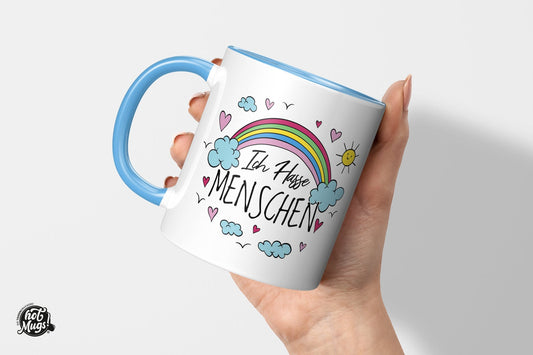 Ich hasse Menschen - Die Tassendruckerei - Hotmugs.de