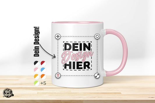 Keramiktasse (2-farbig) » Dein Design! - Die Tassendruckerei - Hotmugs.de