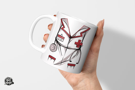 Krankenschwester mit Herz - Die Tassendruckerei - Hotmugs.de