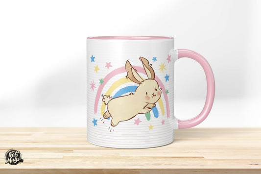 Lieblingshase - Regenbogen - Die Tassendruckerei - Hotmugs.de