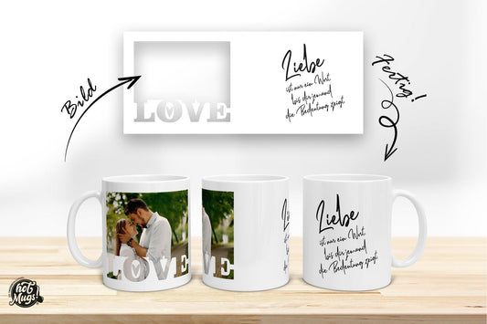 Love - Fototasse - Die Tassendruckerei - Hotmugs.de