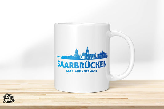 Saarbrücken-Skyline - Die Tassendruckerei - Hotmugs.de