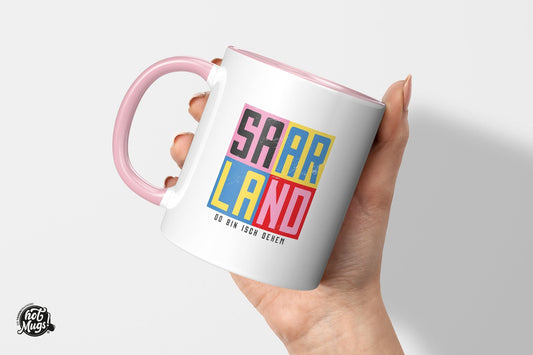 Saarland - do bin isch dehem - AW-Style - Die Tassendruckerei - Hotmugs.de