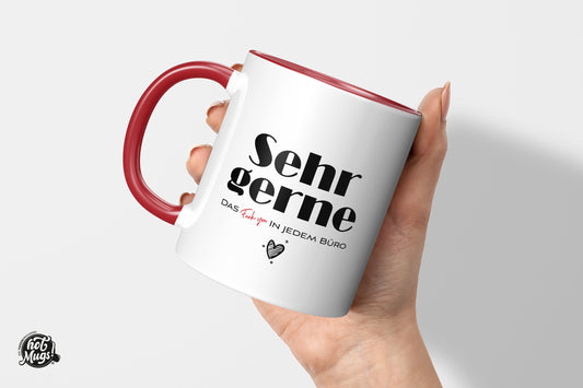 Sehr gerne - Die Tassendruckerei - Hotmugs.de