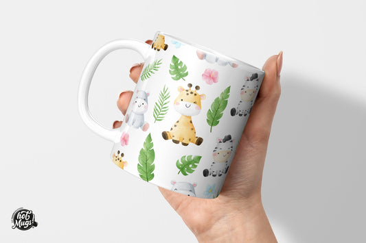 Tierkinder Blumen - Die Tassendruckerei - Hotmugs.de