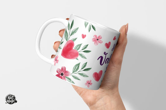 Valentinstag Aquarell - Die Tassendruckerei - Hotmugs.de