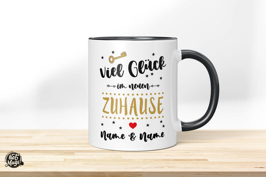 Viel Glück im neuen Zuhause - Dein Text - Die Tassendruckerei - Hotmugs.de