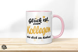 Glück ist, einen Kollegen wie dich zu haben! - Die Tassendruckerei - Hotmugs.de