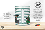 Ho-Ho-Ho Dackel - Die Tassendruckerei - Hotmugs.de