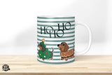 Ho-Ho-Ho Dackel - Die Tassendruckerei - Hotmugs.de