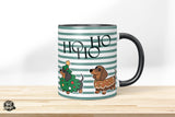 Ho-Ho-Ho Dackel - Die Tassendruckerei - Hotmugs.de