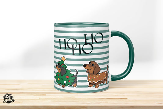 Ho-Ho-Ho Dackel - Die Tassendruckerei - Hotmugs.de