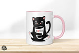 Cat loves Coffee - Die Tassendruckerei - Hotmugs.de
