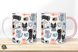 Cats Doodle - Die Tassendruckerei - Hotmugs.de