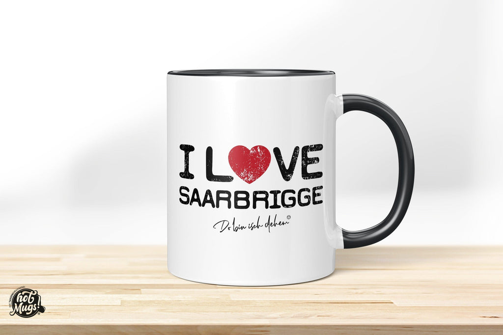 I love Saarbrigge - Die Tassendruckerei - Hotmugs.de