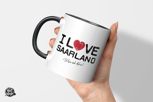 I love Saarland - Die Tassendruckerei - Hotmugs.de