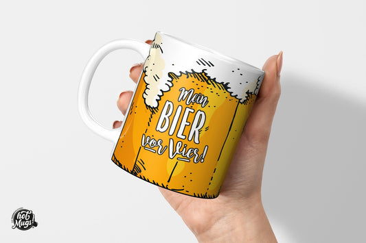 Mein Bier vor 4 - Die Tassendruckerei - Hotmugs.de